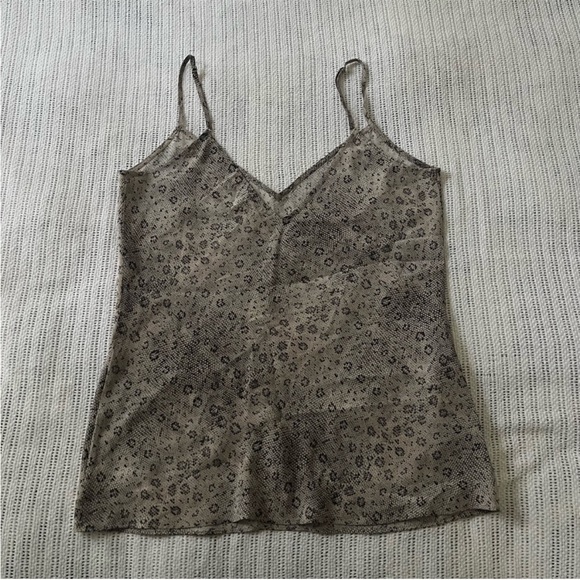 Frame Silk Snake Print Tank Top - Picture 5 of 8